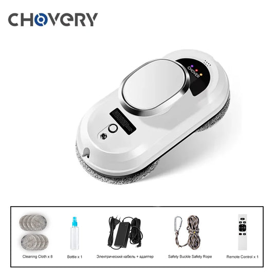 CHOVERY CL‑1 – Robot Lave‑Vitres Automatique 5600 Pa avec Télécommande & Pulvérisation