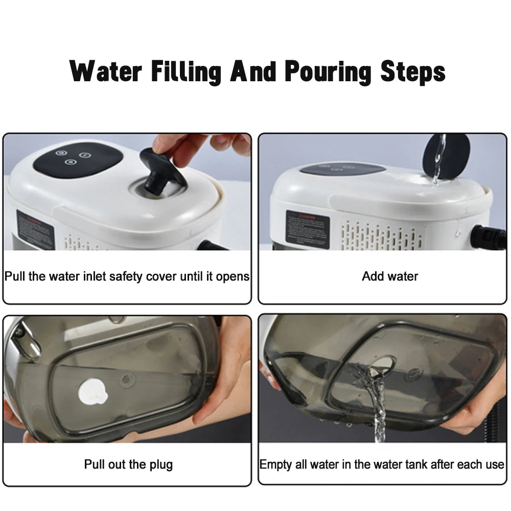 Nettoyeur Vapeur 2500 W Haute Température & Pression