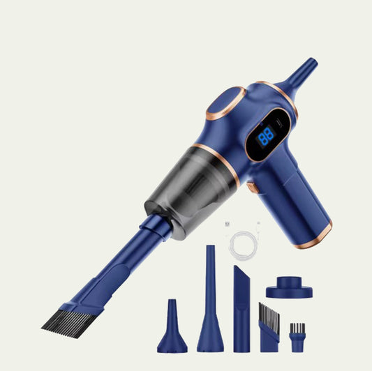 Mini Aspirateur de Voiture Sans‑Fil Haute Puissance