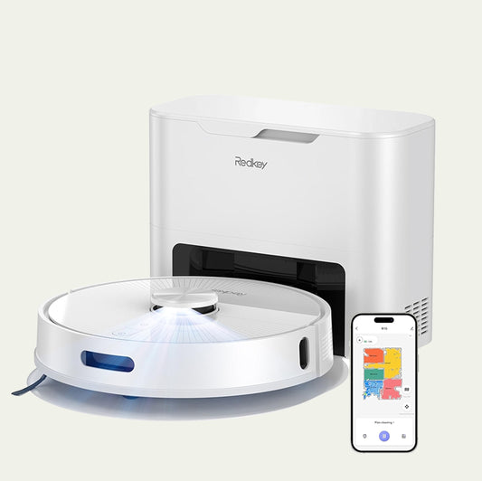 Redkey R10 – Robot Aspirateur & Laveur 2-en-1
