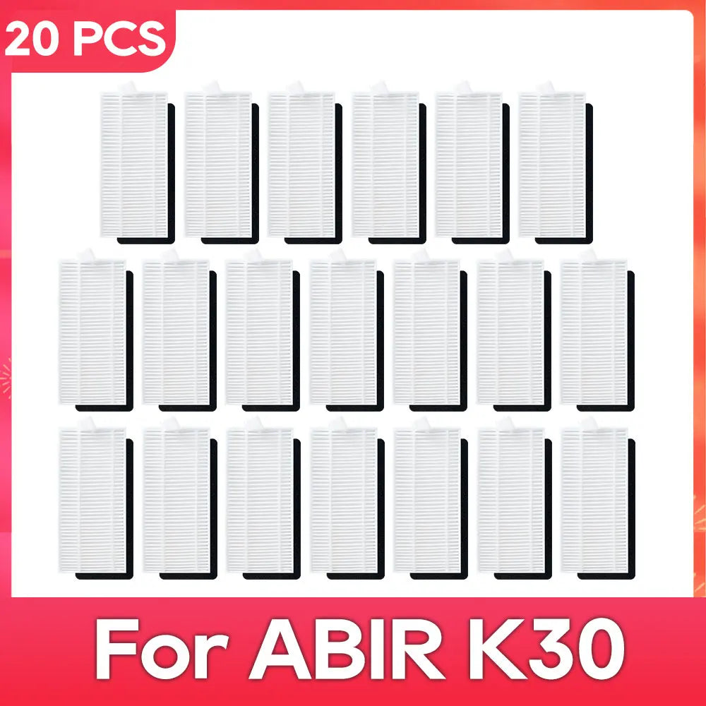 Kit d’accessoires de remplacement pour robot aspirateur (brosses + filtres)