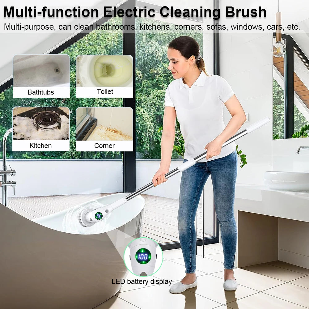 CleanHow SpinBrush Pro – Brosse électrique rotative salle de bain